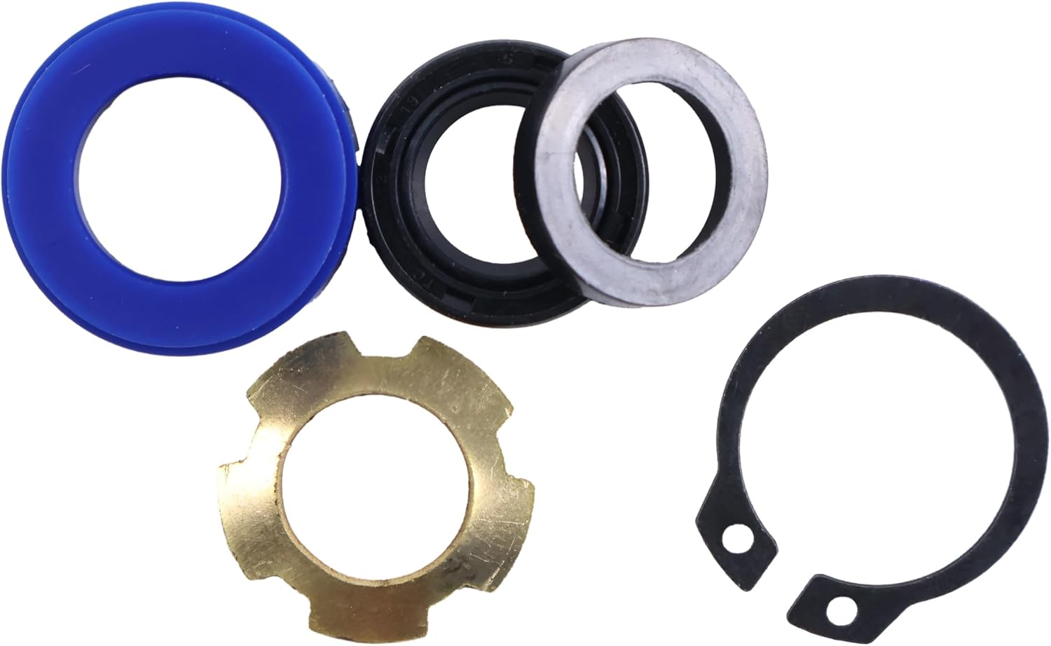 JZGRDN Power Steering Cylinders Seal Kit with 5/8" Rod Cylinders with 1/2" Rod 87045114 CAPN3301B Compatible with Ford/New Holland2000 2031 2100 2110 2120 2131 2150 230A 231 2310 234 2600 2600N 2600R