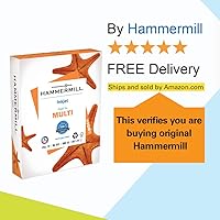 Vista 6 de Hammermill Papel para impresora, papel de inyección de tinta multiusos de 24 libras, 8.5 x 11 - 1 resma (500 hojas) - 96 brillante, fabricado