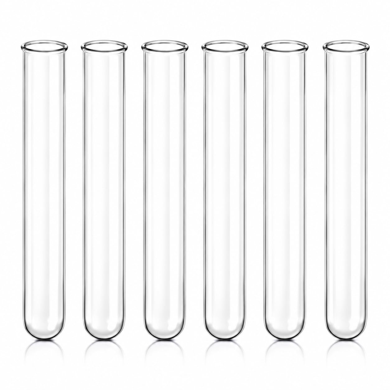 VITSZEE Borosilicate Glass Test Tube (15 x 125 mm) (pack of 6) | Chemistry-Biology Laboratory | Lab | School- College | Science Students | Scientific Professional |-image-10