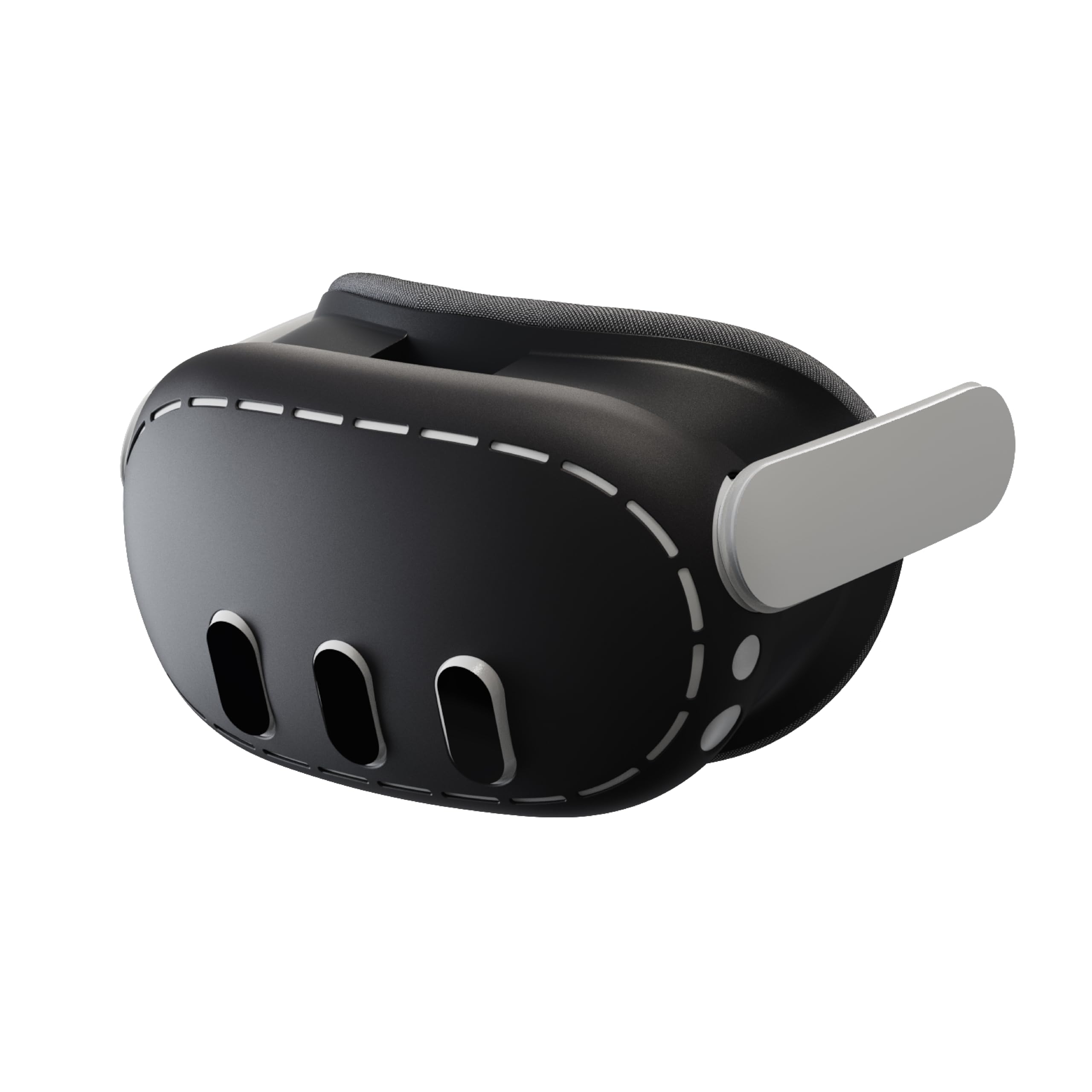 APEXINNO Headset Protector for Meta Quest 3, Protective Shell Cover, Silicone Front Shell Cover Skin for Oculus Quest 3 Accessories, with Ventilation Holes