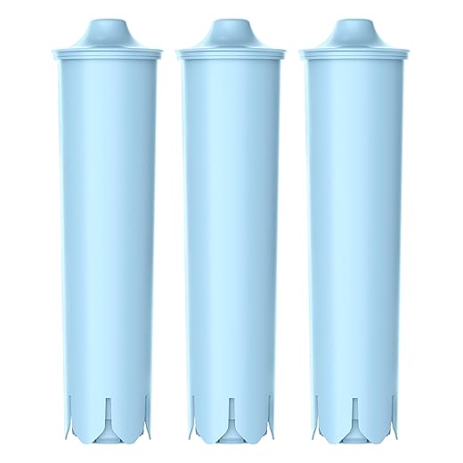 Waterdrop Ersatzwasserfilter für Jura® Blue, Jura® 71312 Blue, Kompatibel mit die GIGA®, ENA® Micro, IMPRESSA®-Serie, TÜV SÜD Zertifizierte (3 Stücke)