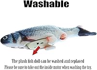 Vista 5 de Juguetes de peluche interactivos de peces móviles eléctricos