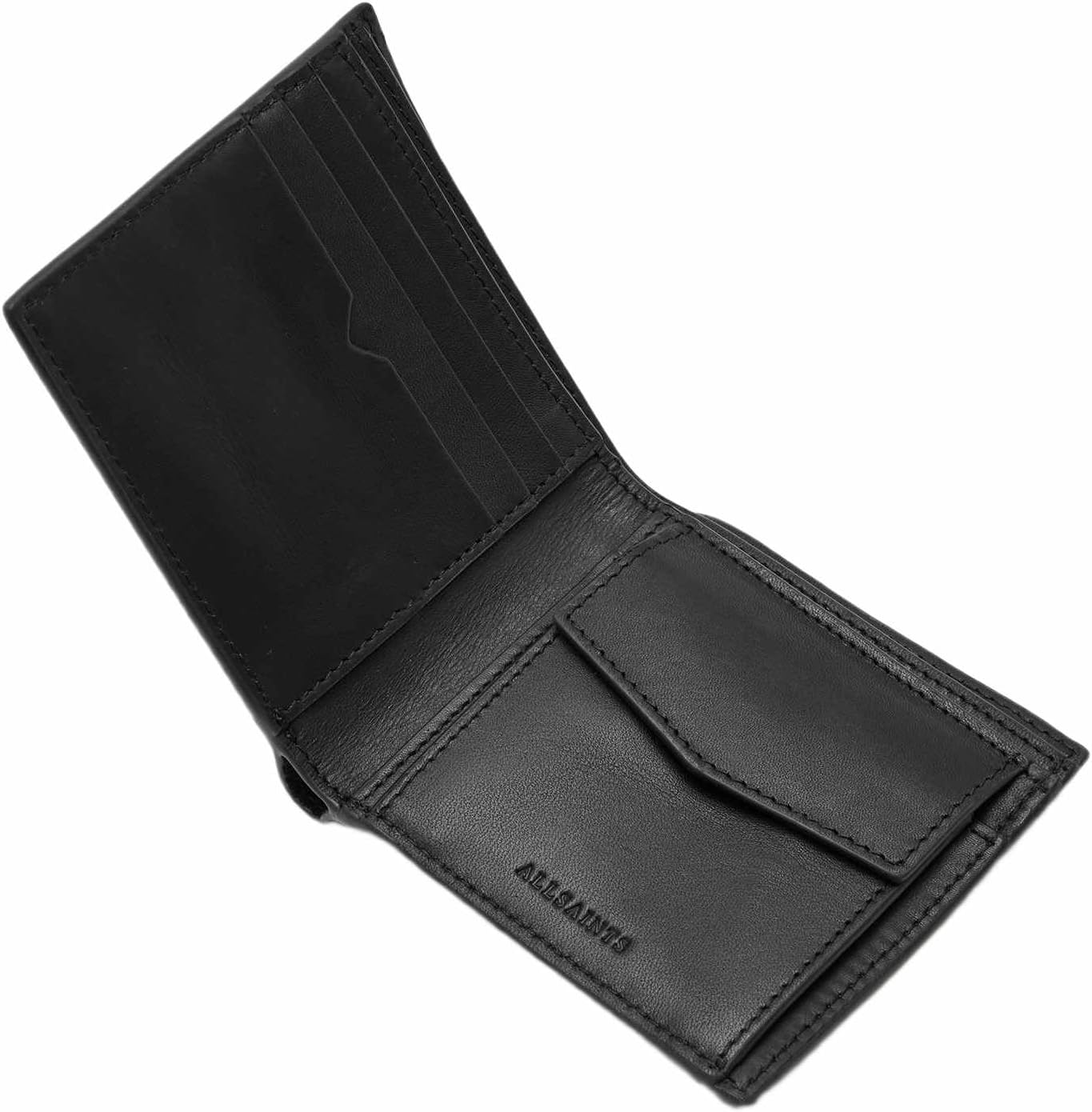 AllSaints Delph Wallet M284XB Black One Size