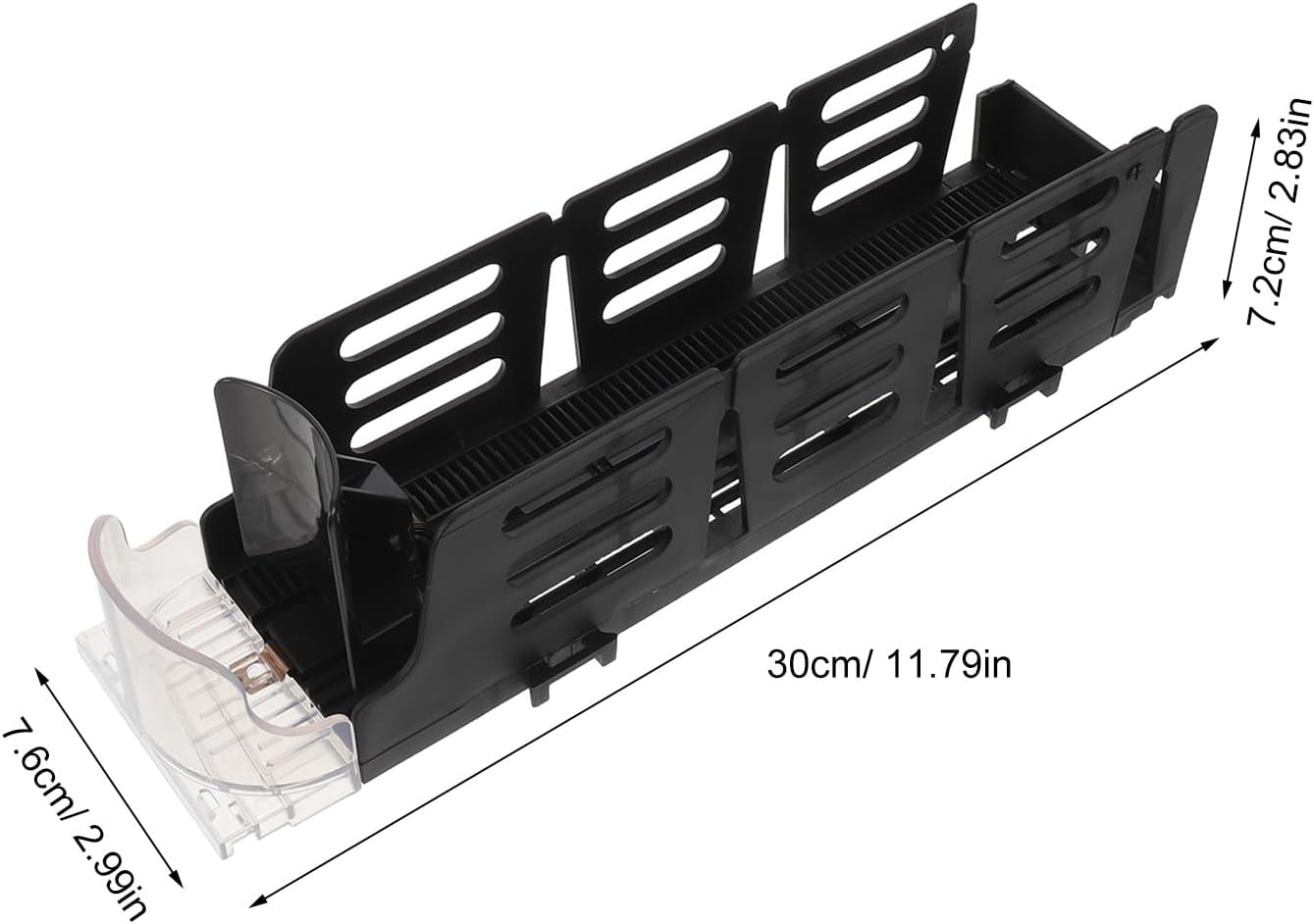 Auto Push Soda Can Organizer for Refrigerator Holds 4 Cans