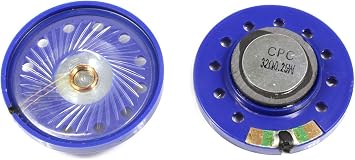 Headphone Driver Unit 1.5" 40mm 32 /MAX0.5W  40mm x 11mm Headphone Remodeling Custom DIY 1pcs