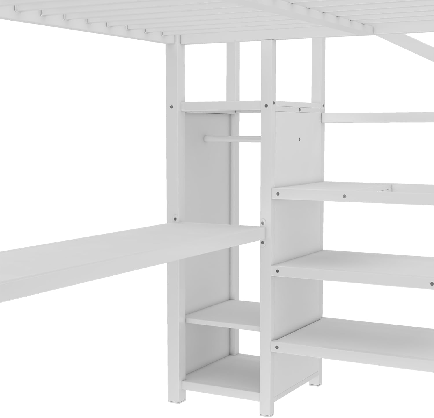 Bellemave Queen Loft Bed Dimensions