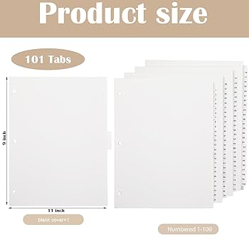 タブ3点 Amazon | Cardinal A-Z タブディバイダー 3リングバインダー用