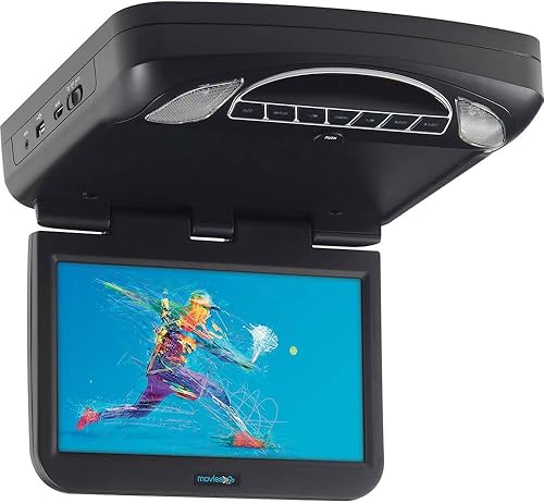 Voxx MTG10UHD - Reproductor de DVD desplegable de 10,1 pulgadas con entrada HDMIMHL