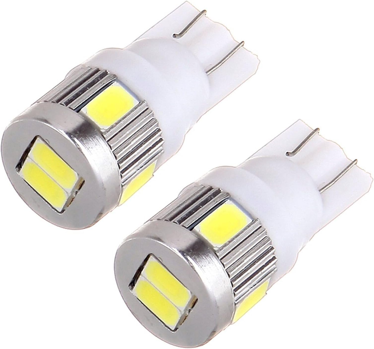 OCPTY Instrument Panel Lights 168 184 192 193 259 280 285 447 464 501 T10-6-5730-SMD-White (10pcs)