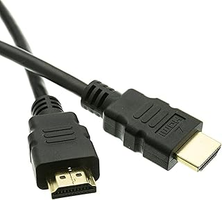 كابل HDMI بطول 1 م بدقة 4K ذكر إلى ذكر من كيندكس، أسود
