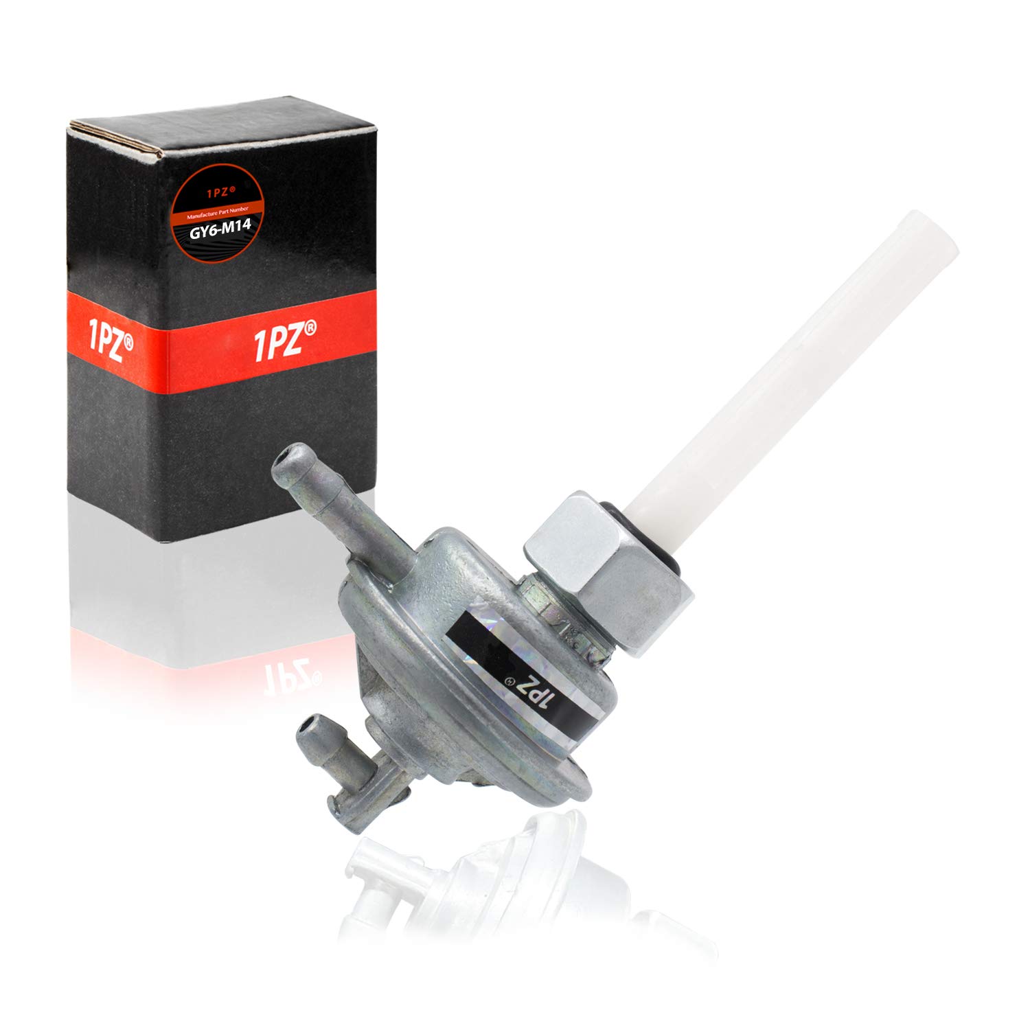 1PZ GY1M14 Vacuum Shut off Fuel Value Petcock 1/4 inch 1/4" port M14x1