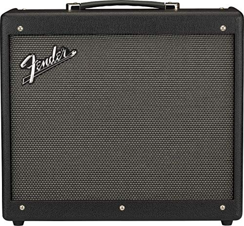 Fender Mustang GTX50 50-Watts Guitar Combo Amplifier Bundle with Cable and Austin Bazaar Exclusive 12-Pack Picks and Instructional DVD