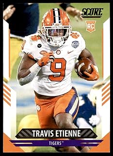 2021 Score #310 Travis Etienne Clemson Tigers (RC - Rookie Card) NM-MT NFL Football