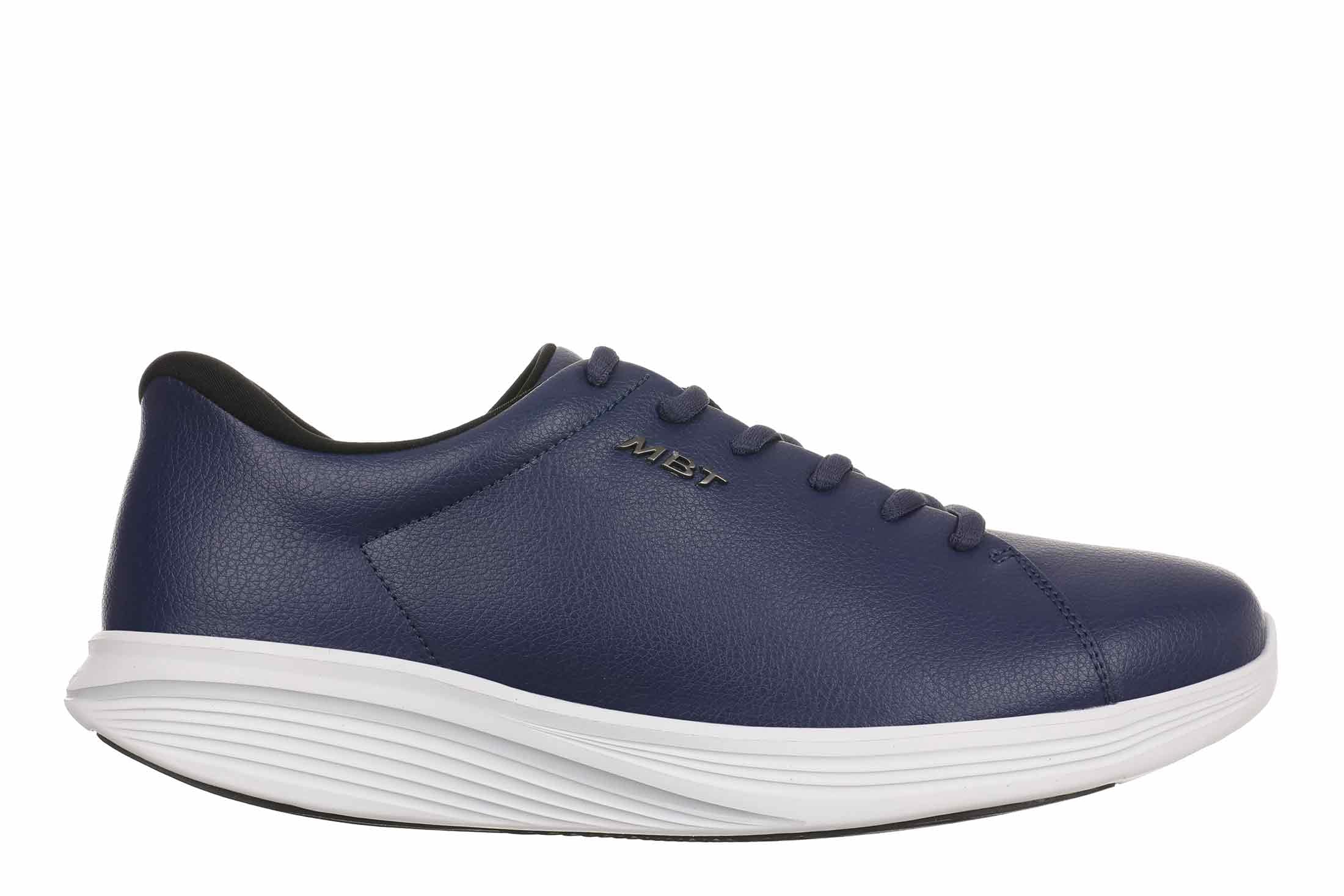 MBT SF-4000 Zapatillas de Hombre. Deportivas Caminar Anatómicas y Cómodas. Calzado Fisiológico de Confort y Estabilidad con Suela Balancín. Diseño en Cuero Sintético.