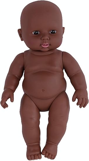 Amazon エムティーエボコン 黒人 赤ちゃん 人形 30cm 6 人形 ドール おもちゃ