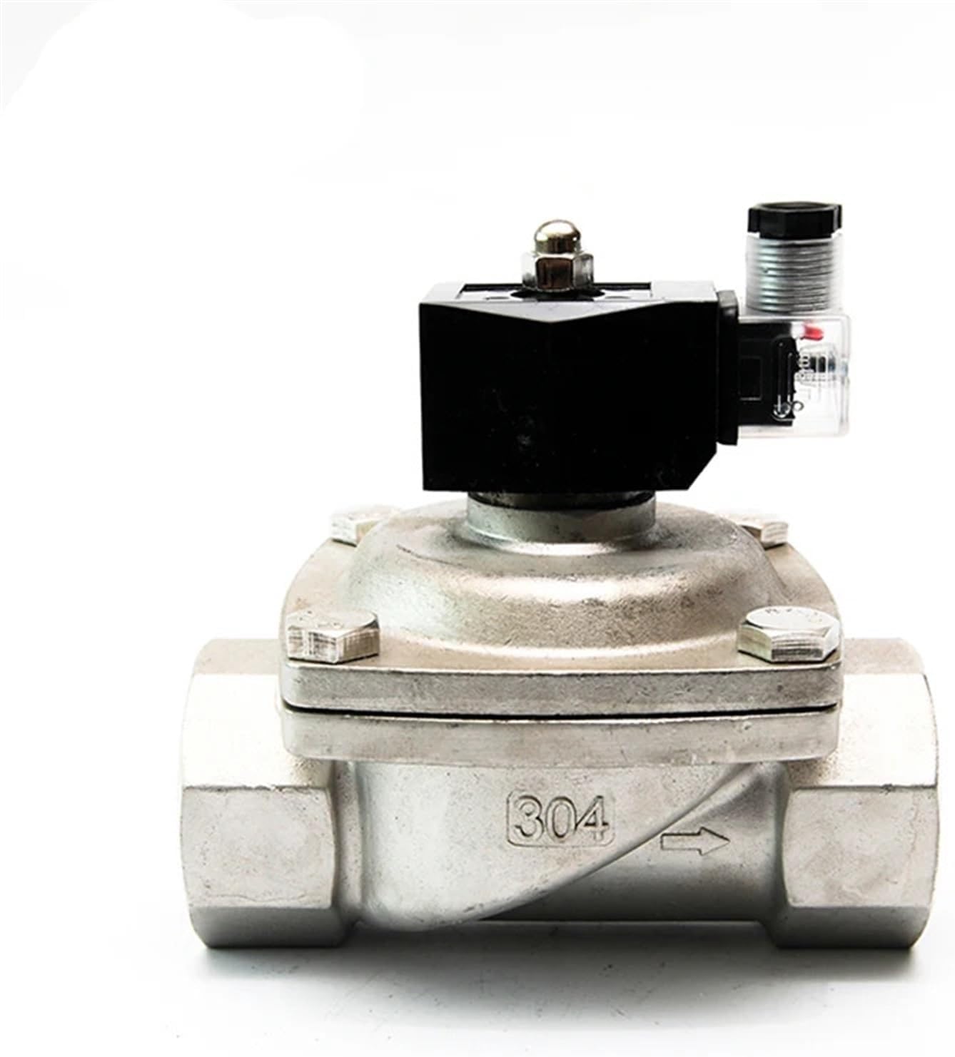 2 Inch Stainless Steel Solenoid Valve Waterproof Normally Closed 220V 12V 24V 110V Solenoid Valve(BSP_240VAC_NBR-SEAL)