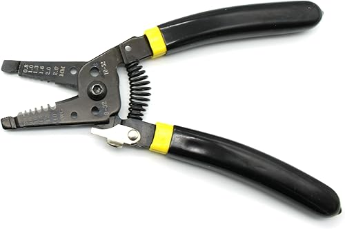 Miniatura 2 de TEMO 10-20 AWG profesional pelacablesherramienta de prensado de cables, cortador de alambre, crimpadora de cables, pelacables, herramientas de