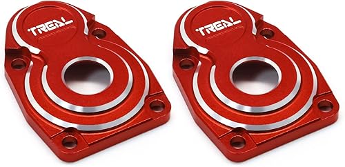 Miniatura 9 de Treal Axial CapraSCX10 III Cubiertas Portal Exterior Aluminio 7075 Tapa del Eje Portal delantero y trasero (negro)