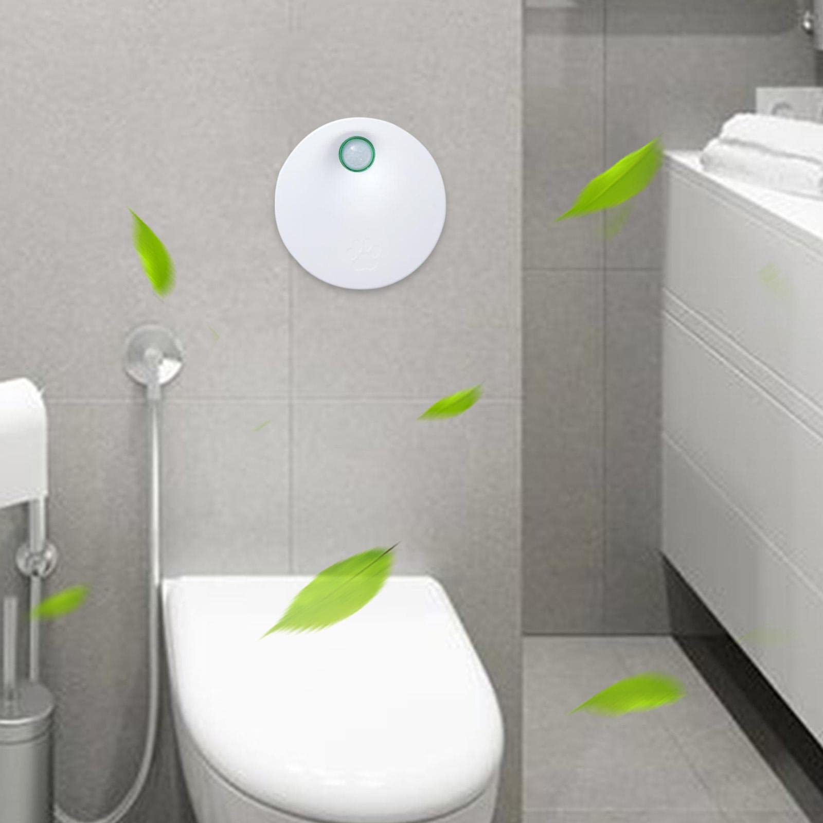 MagiDeal Lettiera per Gatti Elimina odori Elimina odori Elimina odori Purificatori d'Aria Non profumati USB per Gatti Toilette Guardaroba Scarpiera da Bagno, Ricaricabile
