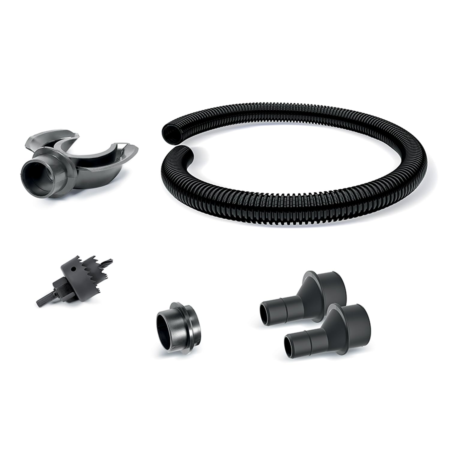 Sistema de recogida de agua de canalones | 6 piezas | Accesorios para tanques de agua de lluvia Waterform de plástico
