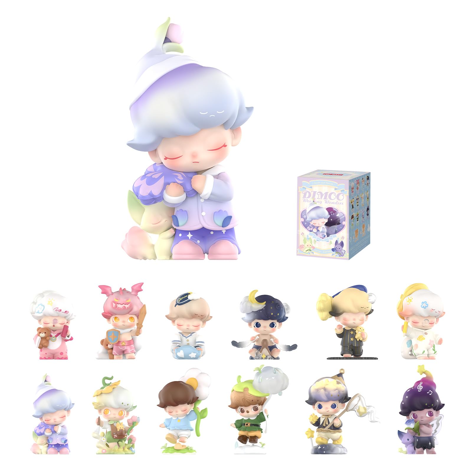 POPMART × DIMOO WORLD「Weaving Wonders」3個 Amazon.co.jp: POP MART DIMOO Weaving Wonders シリーズ 【3ピース