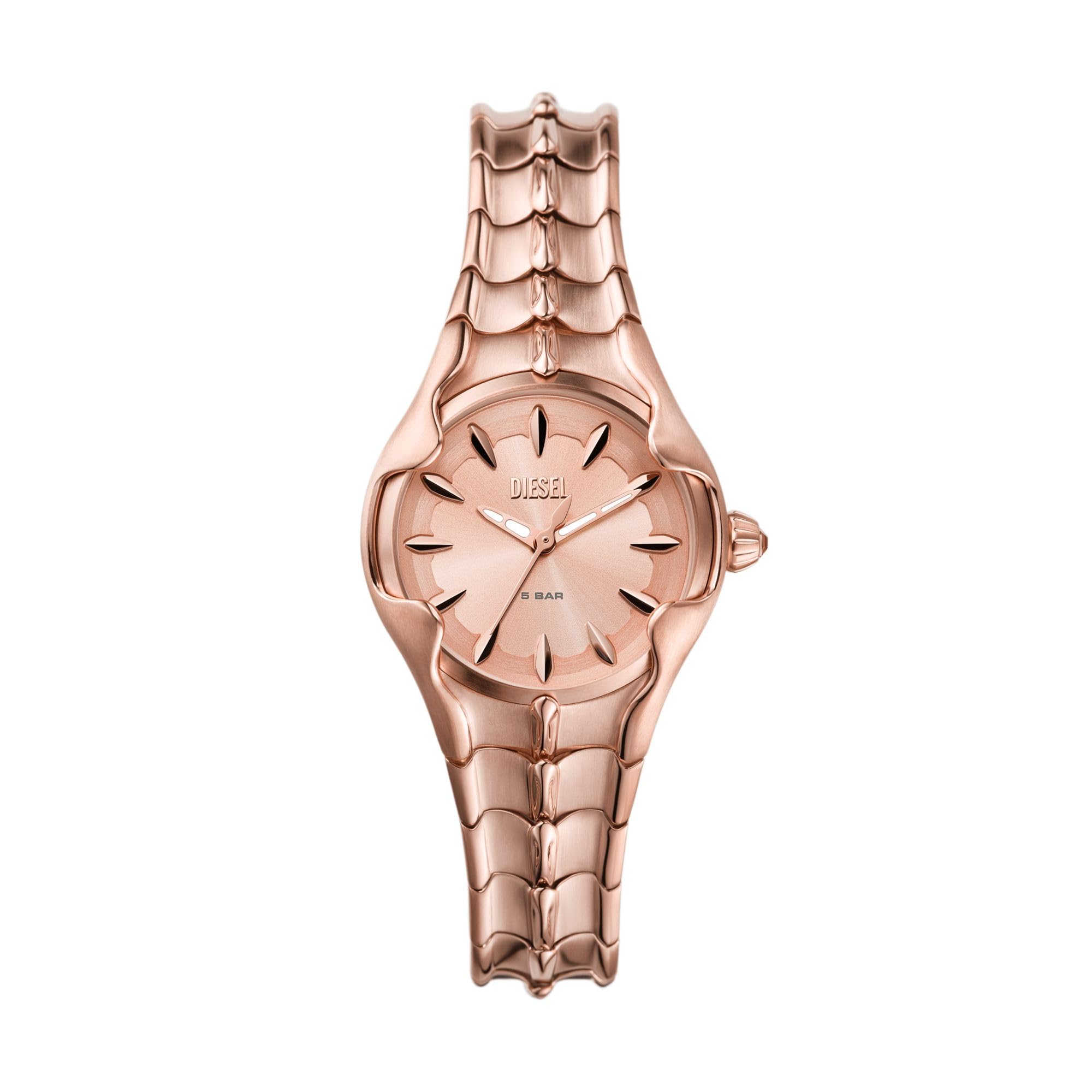 Diesel Analog Rose Gold Dial Women's Watch-DZ5604 : Amazon.in: Fashion