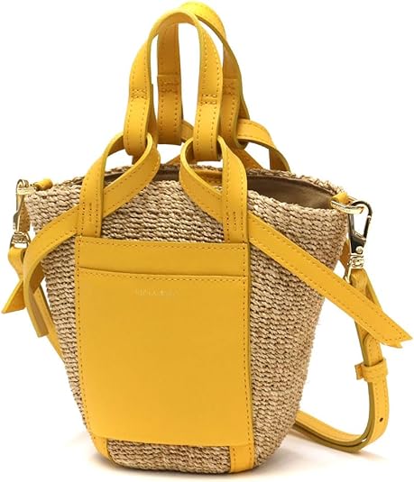 Amazon | [ヴィオラドーロ] MIRO レザーポケット2WAYミニトート V-8624