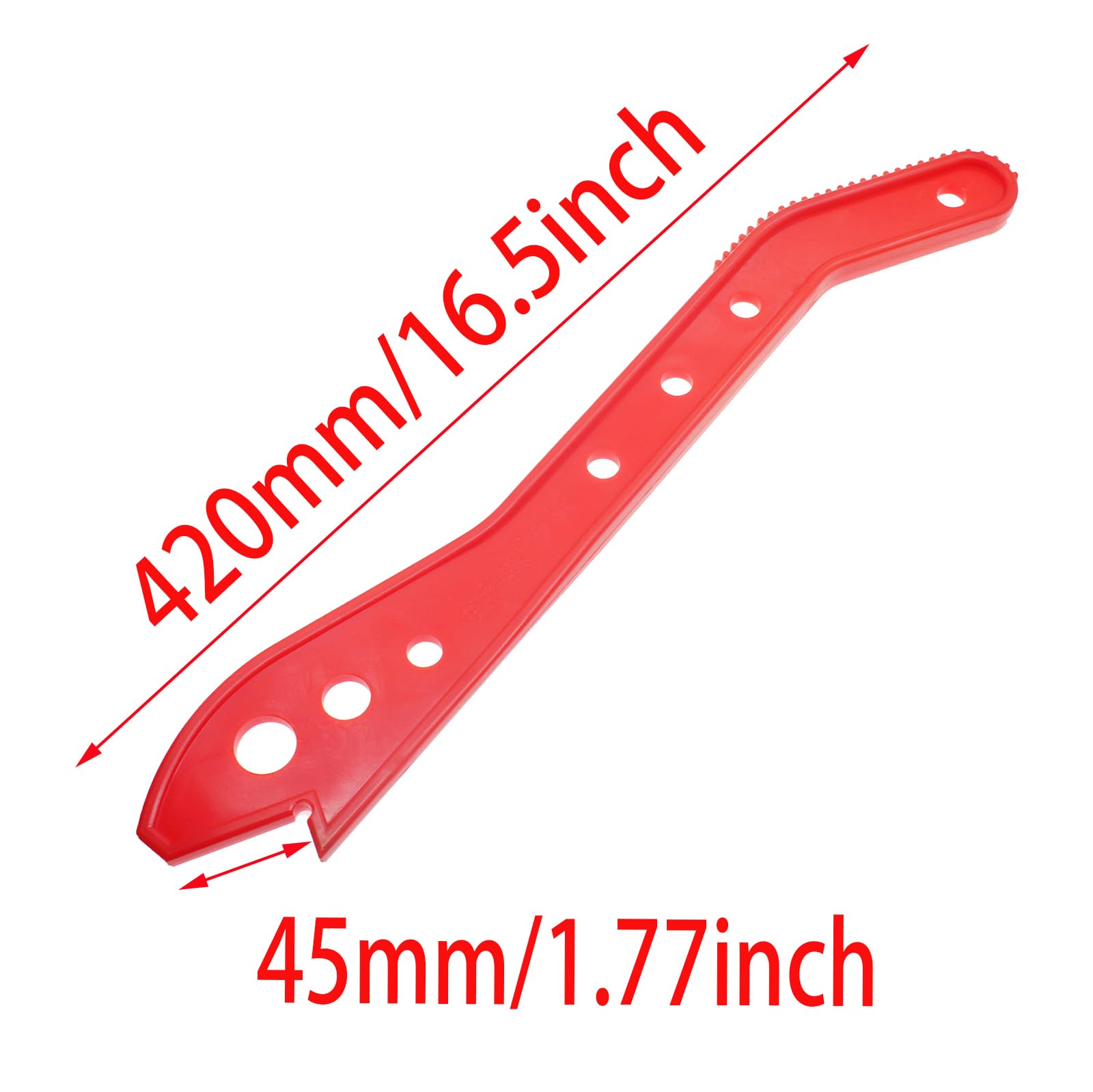 Srutueo Red Woodworking Push Handle – Safety Saw Push Rod For Table Saws, Planers & Workbenches (Easy Install)