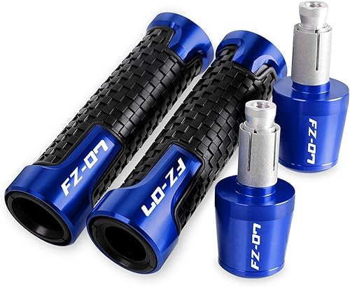 Miniatura 5 de Para Yamaha FZ07 FZ 07 FZ-07 2014 2015 2016 2017 2018-2022 motocicleta antideslizante manillar manillar agarre tapa tapa agarraderas (color  2)