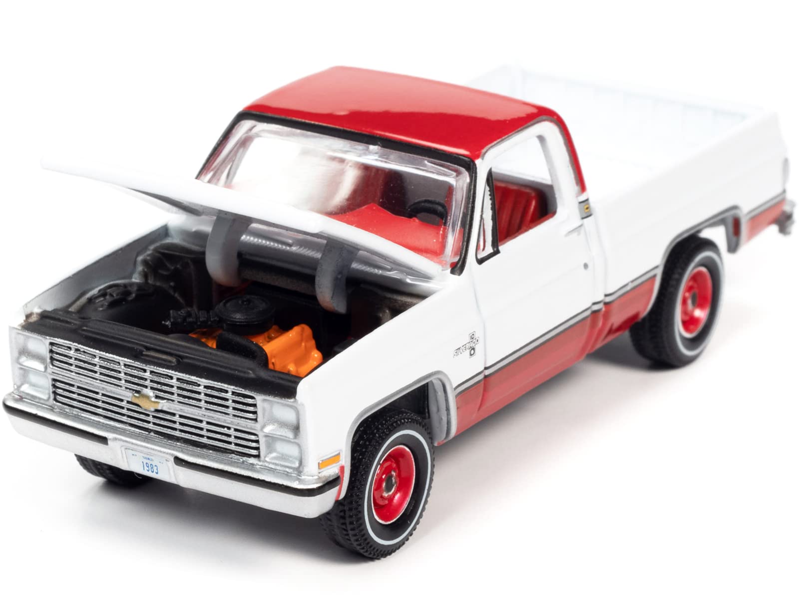 Amazon.com: 1983 Chevy Silverado 10 Fleetside Pickup Truck White