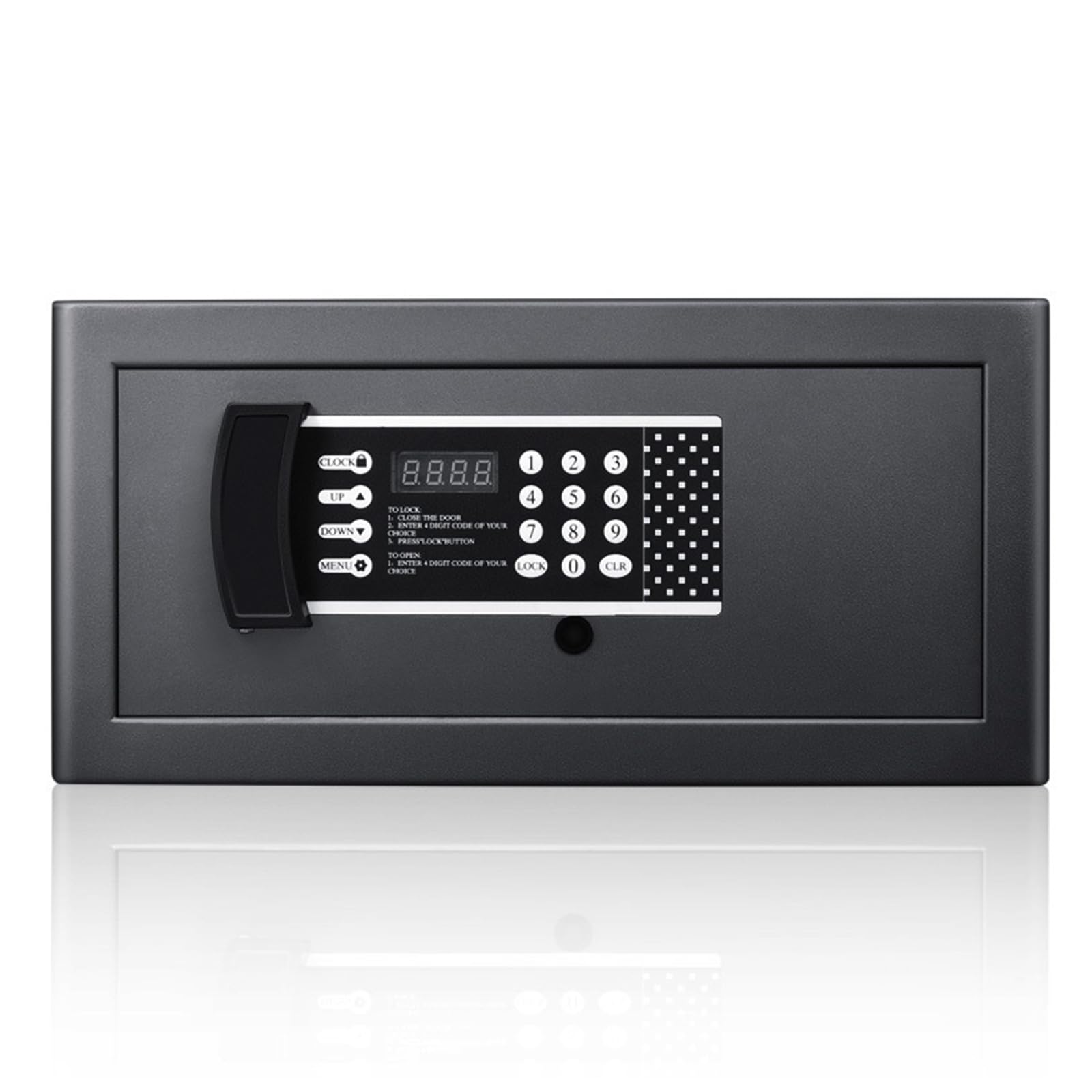 VUCATIN Safe Box, Home Office Digital Safe Box, Electronic Security Safe Box Lock Box, Fireproof Safe Safe Money Box for Business Protect Laptop Jewelry A4 Documents (210)