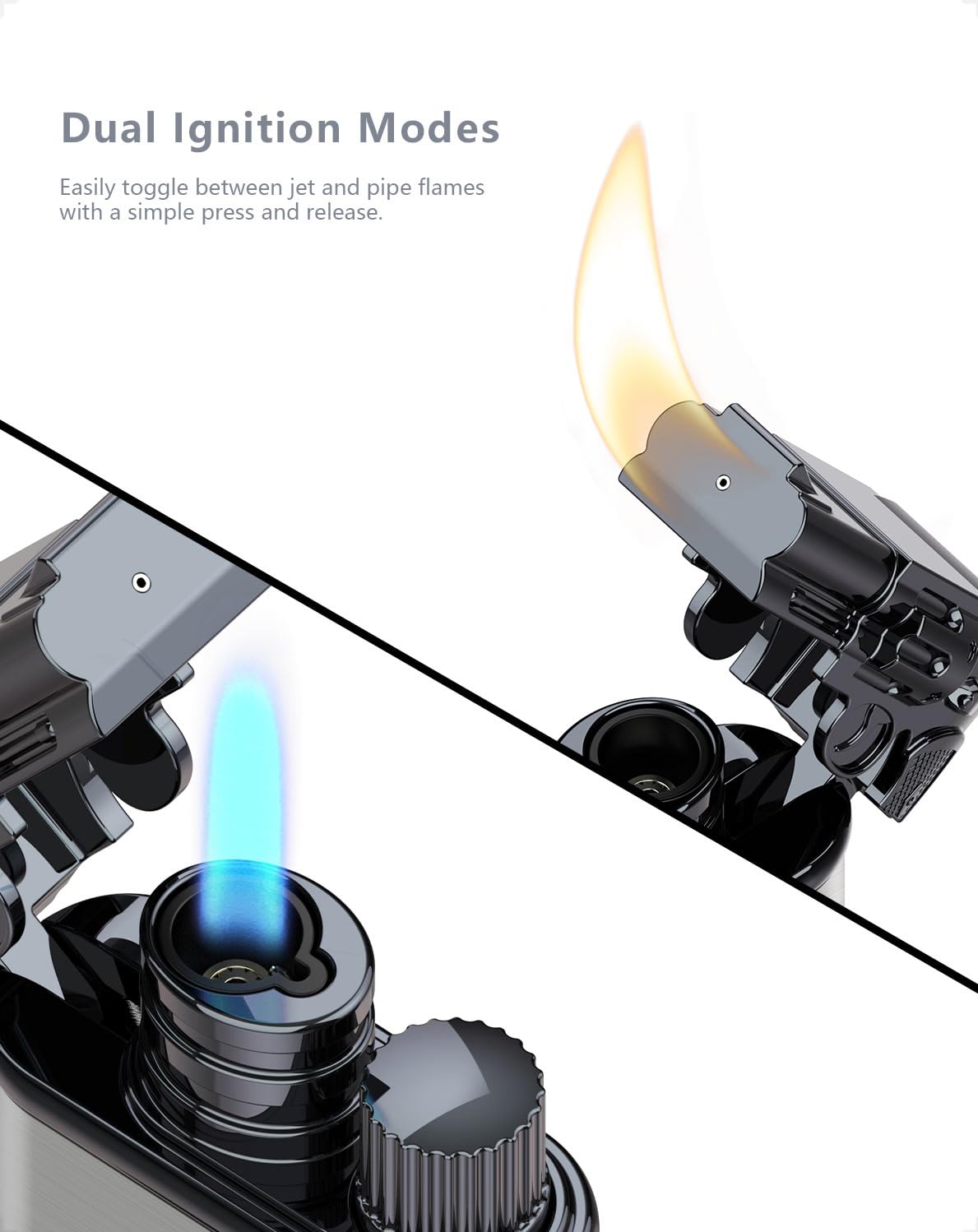 gun cigarette lighter amazon Amazon.com: Vintage Gun Pistol Lighter, Cool Watch Lighter for Men, Dual  Flame
