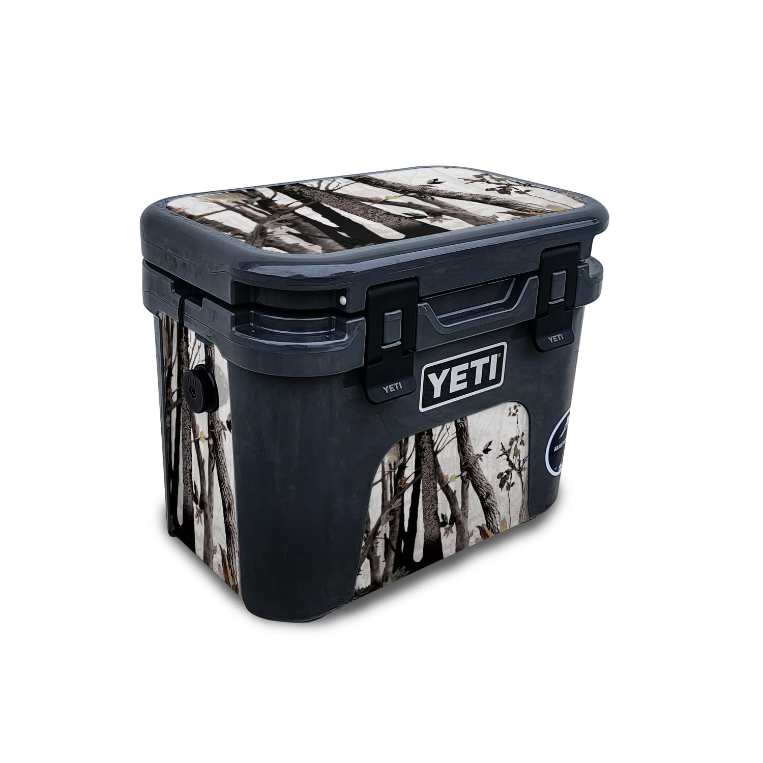 Skin Compatible with Yeti Roadie 15 Hard Cooler - Artic Camo - Premium 3M Vinyl Protective Wrap Decal Cover - Easy to Apply | Crafted in The USA by MightySkins