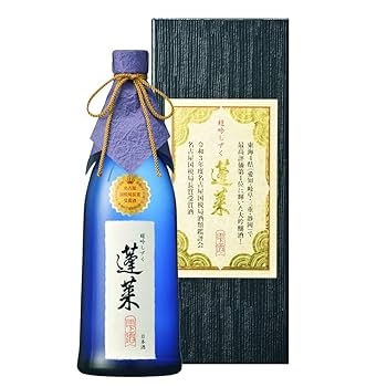 Amazon.co.jp: 日本酒 大吟醸 酒 超吟しずく 蓬莱 720ml 日本酒