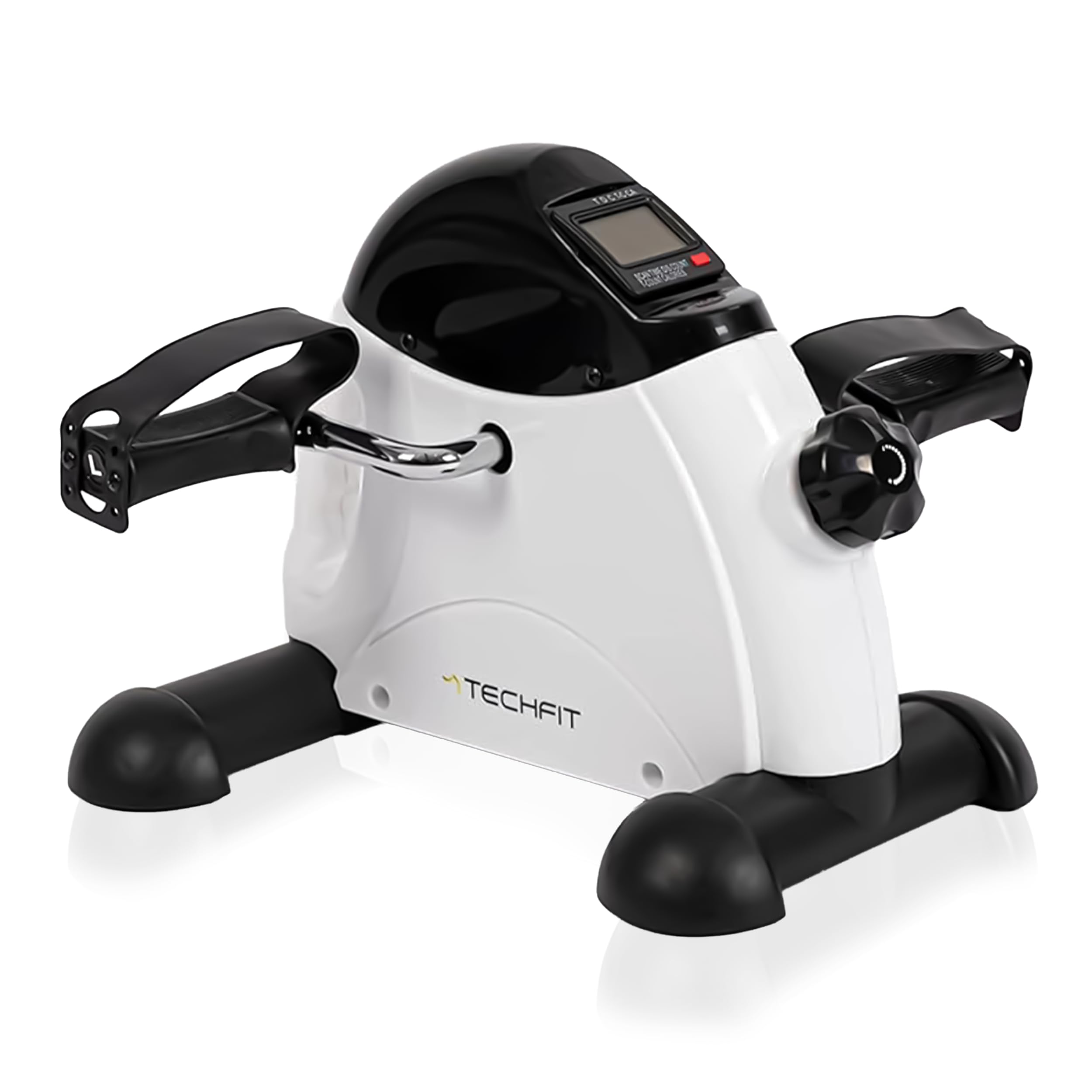 TechFit Mini vélo d'appartement pour un usage domestique et au bureau, machine facile à entraîner les bras et les jambes, adaptée pour la récupération légère