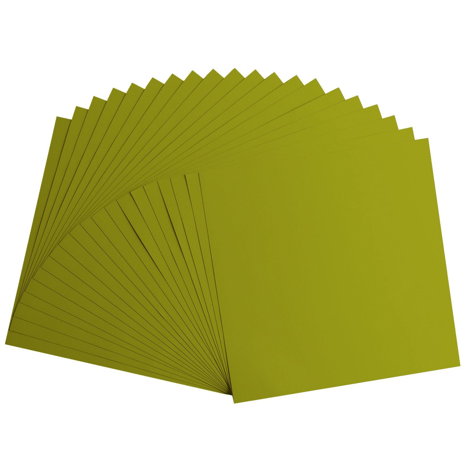 Florence Cardstock Textured, Coloured Card Making Supplies 12 x 12 inch, Green, 20 Sheets - Image 3