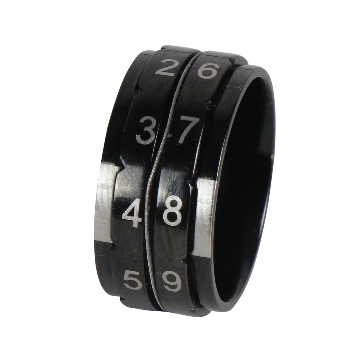 Knitpro Stainless Steel Kp10866 Row Counter Ring Size 8, Assorted