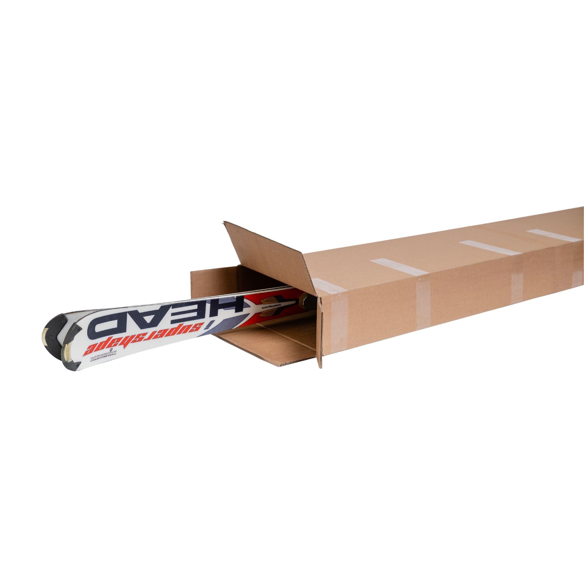 PROREGAL Mega Deal 3x Karton für längliche Güter | LxBxH 290x125x1714 mm | braun | Versandkarton Skiversandkarton Versandhülse