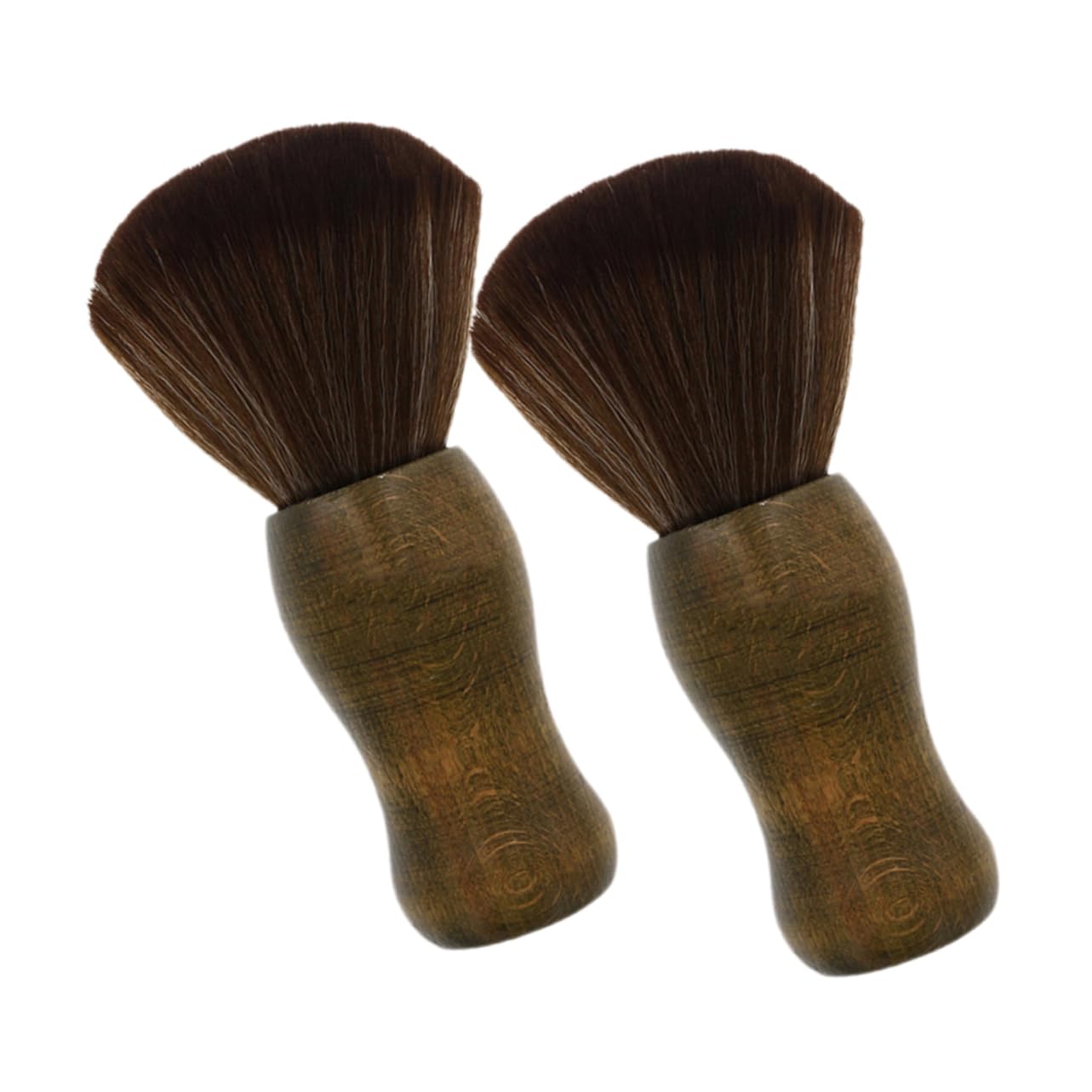 Spazzola Pulizia Vinili Antistatica Manico in Legno 2 Pezzi | Set per Puntina e Dischi, Setole Morbide, Finitura Elegante Semplice Artistica