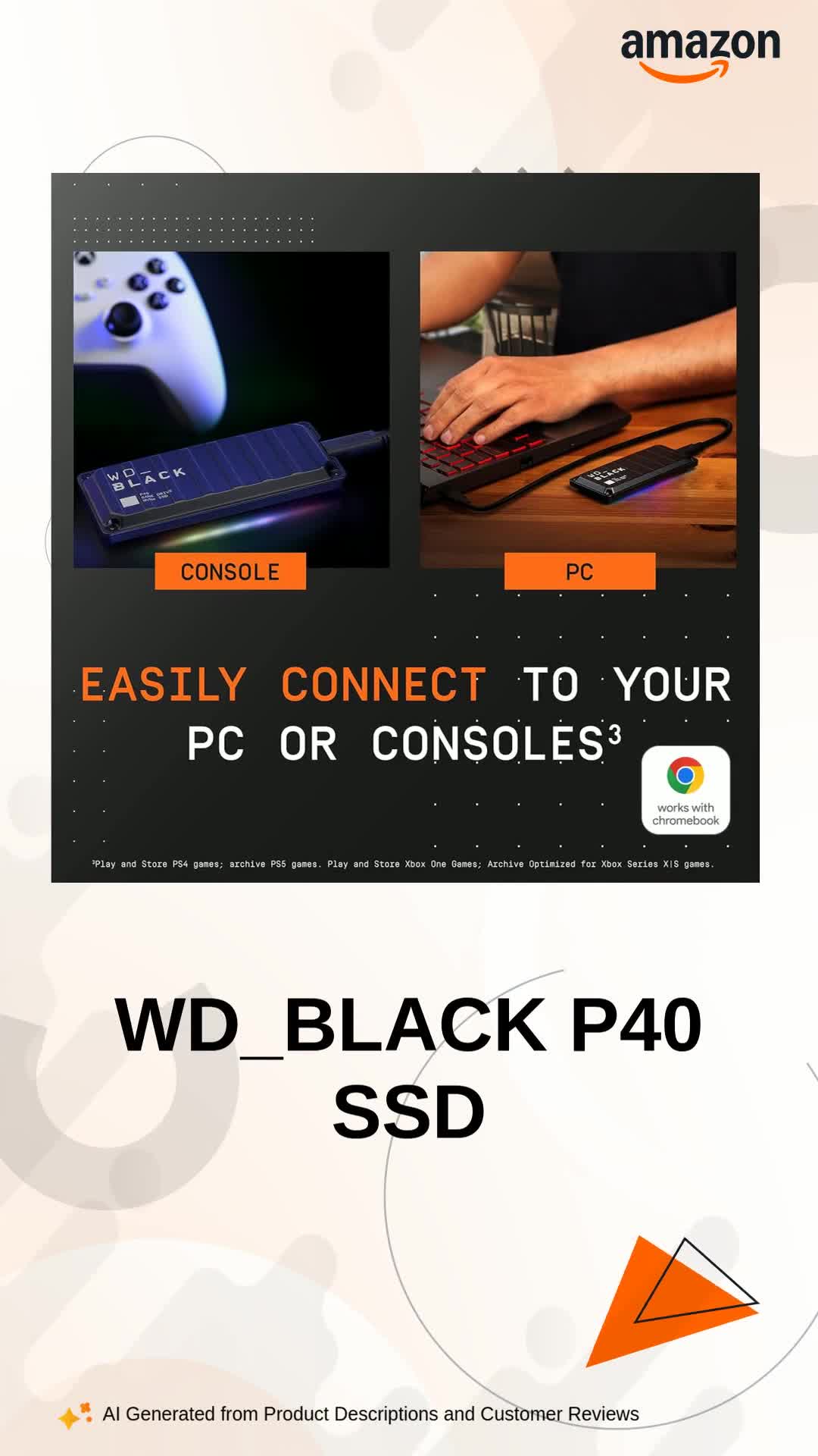 WD_Black P40 Game Drive 2TB External SSD