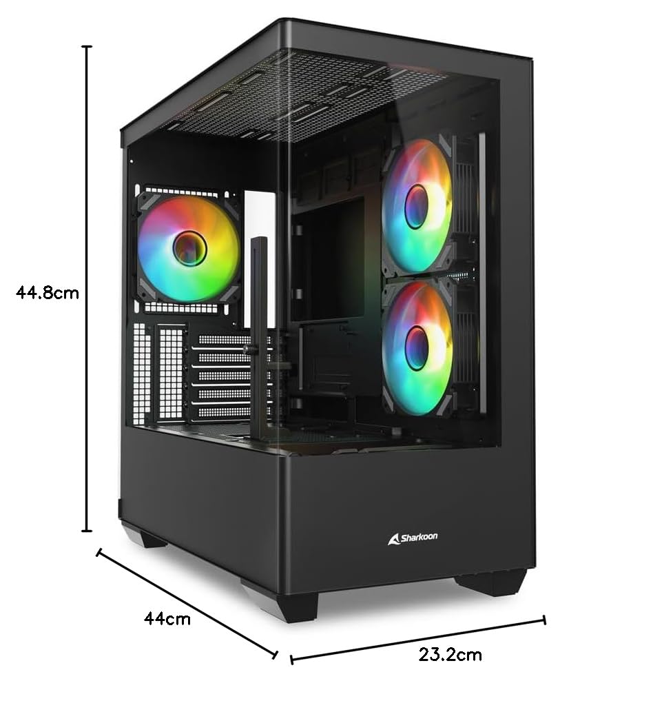 Sharkoon Elite Shark CM100, Micro ATX, PC case