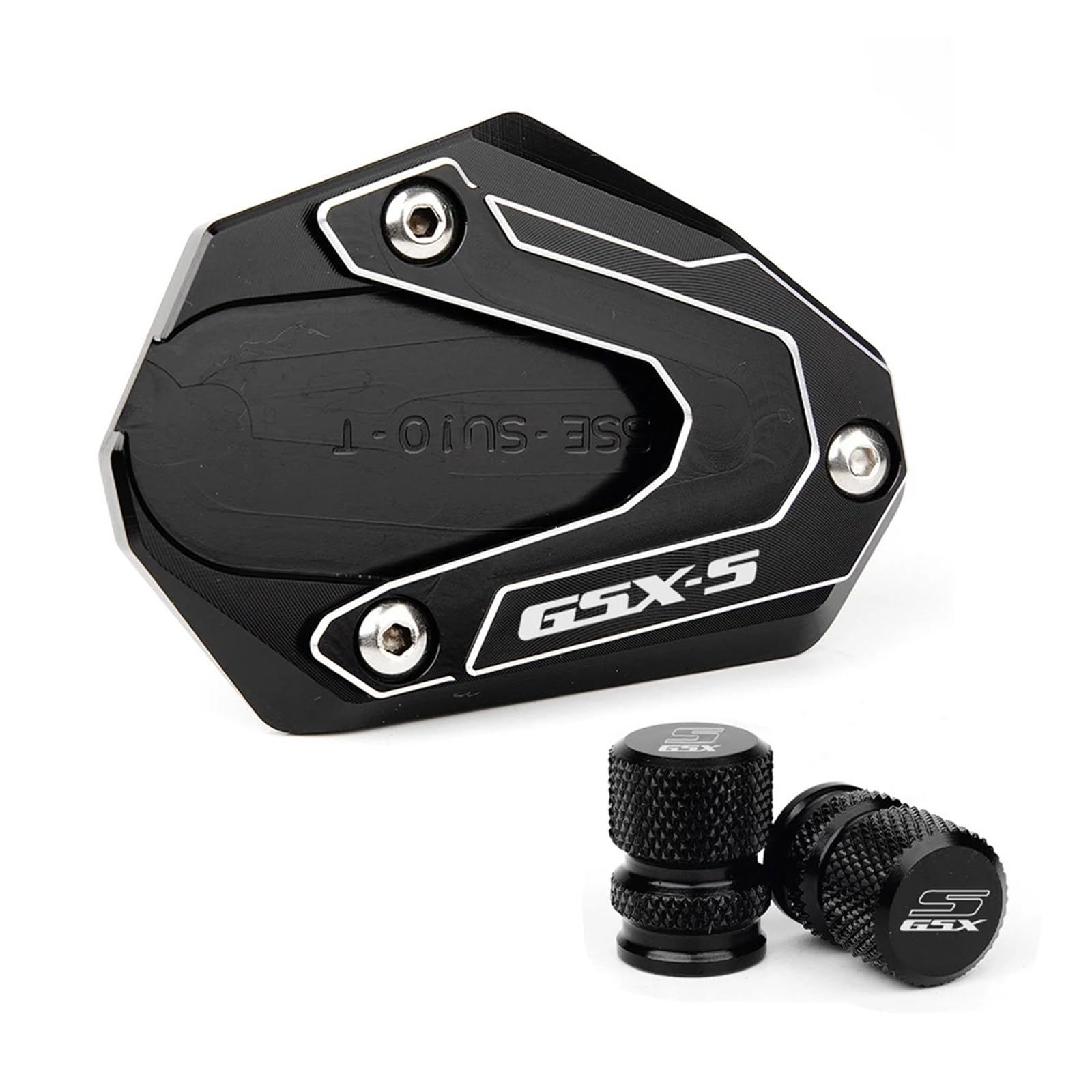 Extension De Béquille Latérale CNC Pour Moto - Compatible GSXS 750, GSX-S 1000, GSX-S 1000GT - 9
