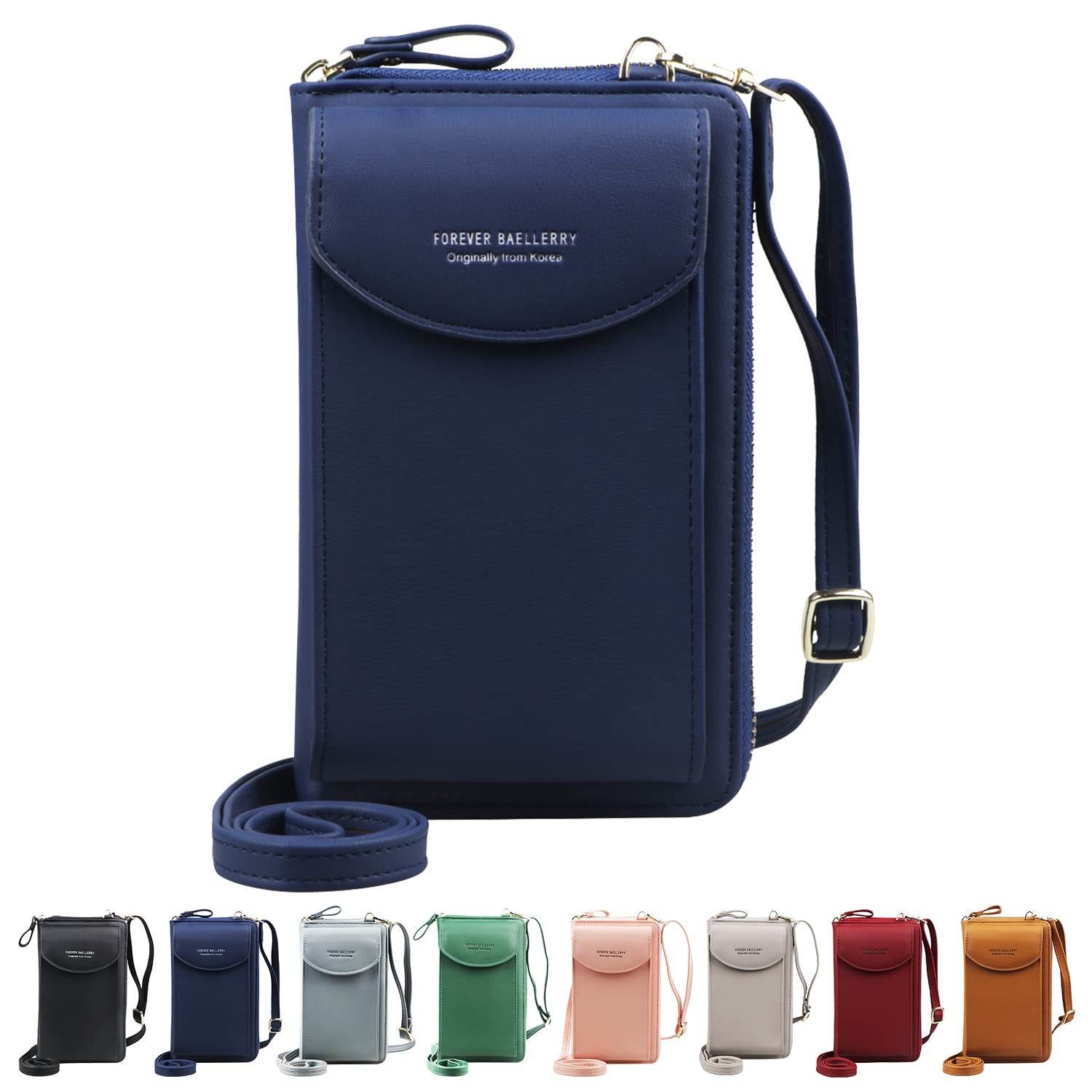 Jangostor kleine Crossbody Tasche Handy - Tasche Brieftasche mit Credit Card Slots für Frauen