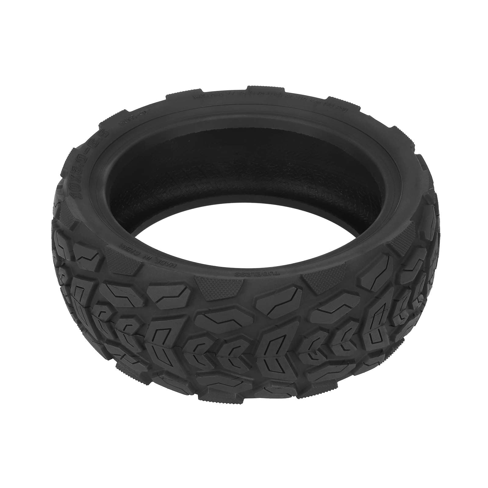 Reifen 10x3.0-6.5 Zoll Offroad Tubeless für Ausom L2, L2 Max, DT2 Pro E-Scooter, Rutschfester Geländereifen Schlauchlos, Starkes Profil für Schotter & Waldwege (1 Stück)