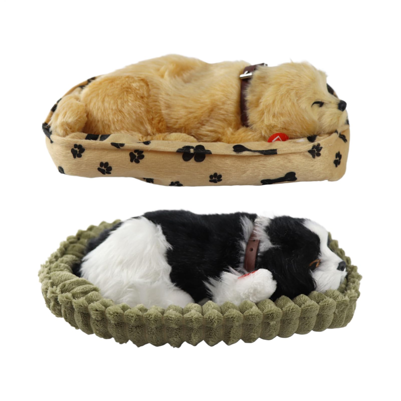Breathing Stuffed Animal Puppy Plush Toy with Sound