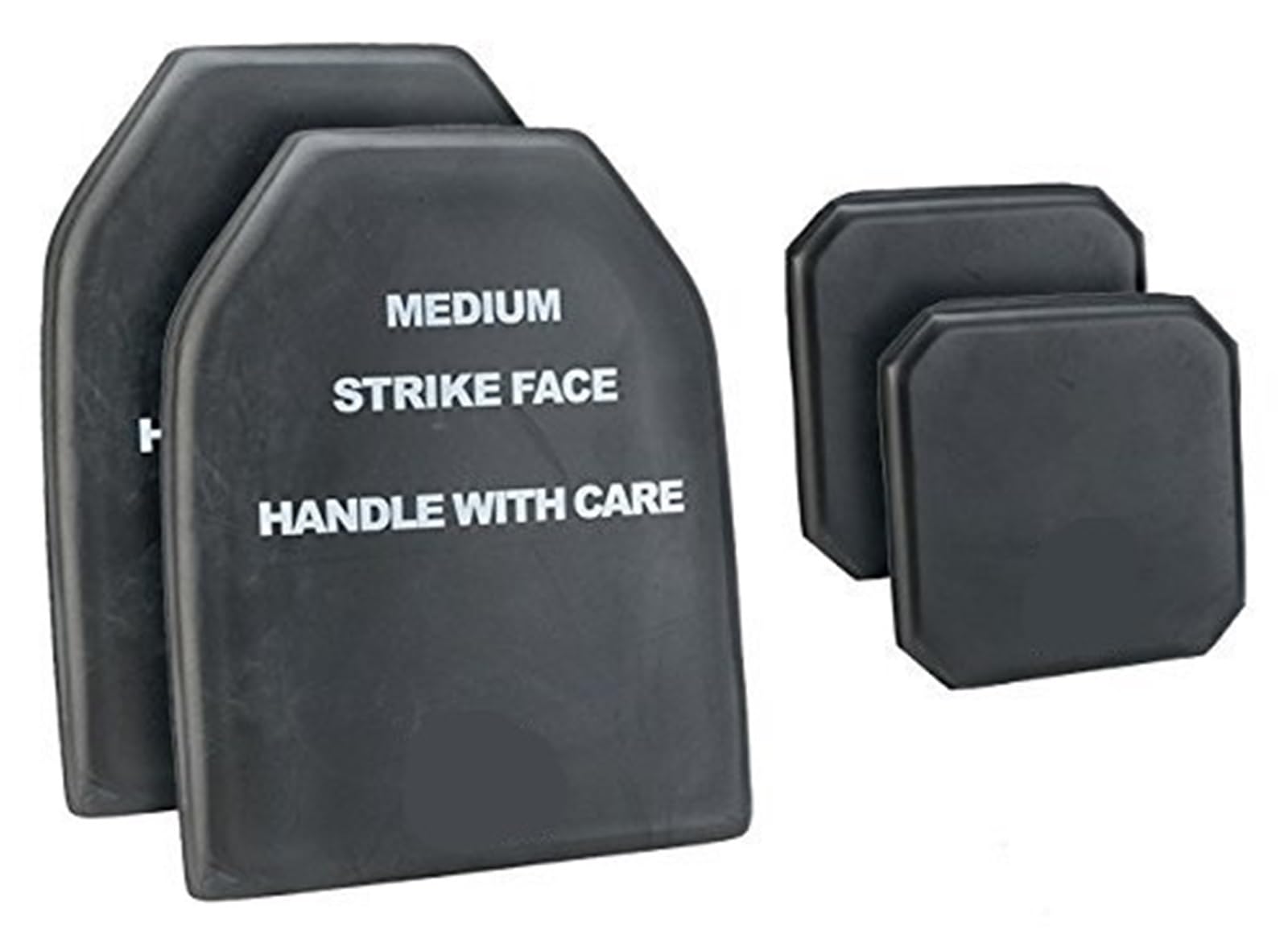 Pbtmcd One Color 4Pcs Tactical Dummy Training Sapi Plate, Front & Back & Both Sides Foam Insert Plates For Vest