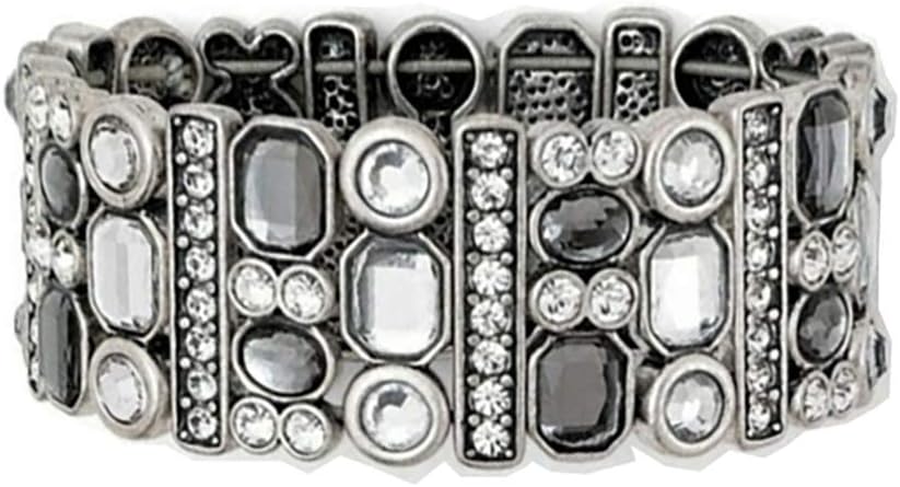 Jewelry PARTY FAVOR Stretch Bracelet in Silver Size M/L RV$132
