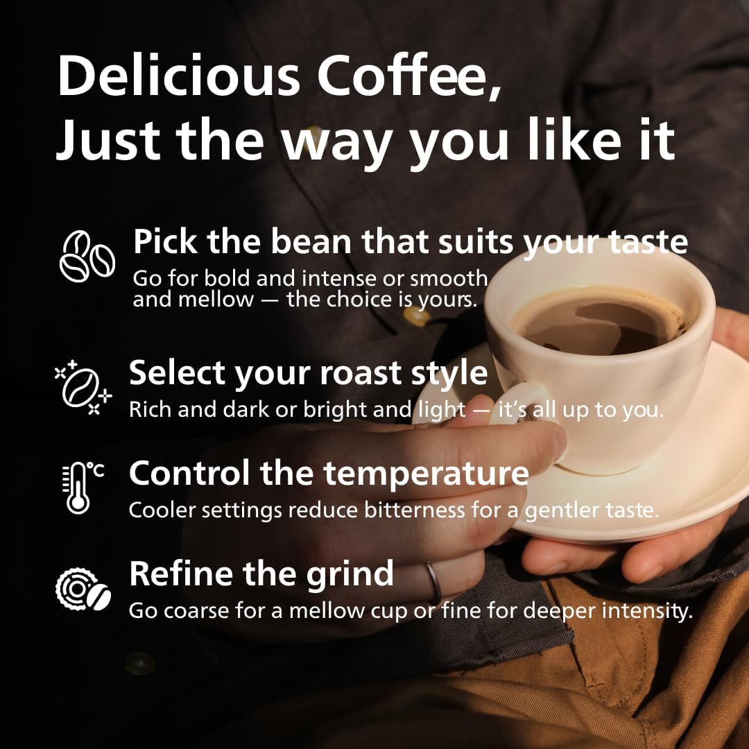 Philips Philips 2200 Series Bean to Cup Coffee Machine - 2 Coffee Varieties, Classic Milk… thumbnail 9