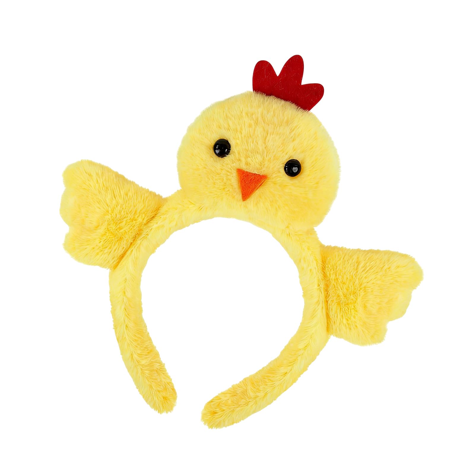 Fentency Adorable Chicken Hairband For Soft Elastic Headband Funny Cosplay Headgear Perfect For Parties And Daily Wear
