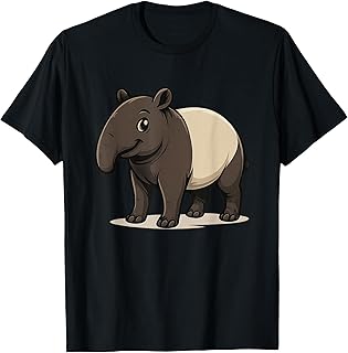 Funny Tapir Costume for Animals Lovers T-Shirt